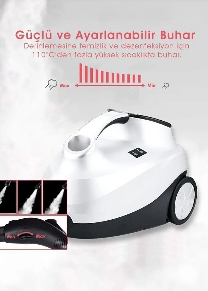 Buharlı Temizlik Makinesi - Görsel 4
