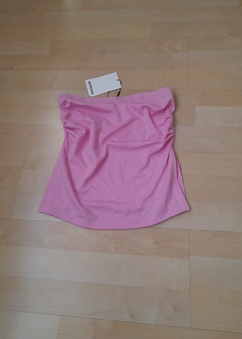 s Beden pembe Renk Bershka Pembe crop