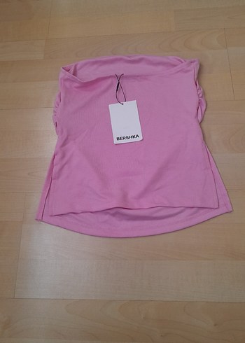 Bershka Pembe crop