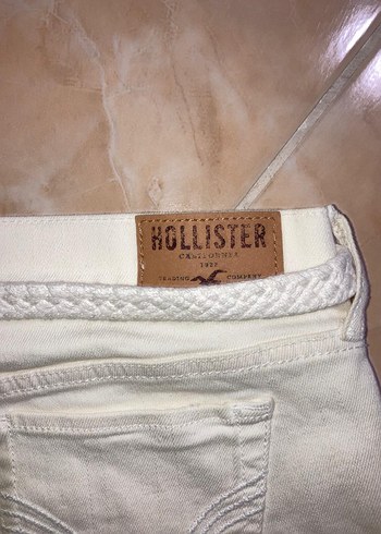 27 Beden Hollister Mini Kemerli Kadın kot Şort