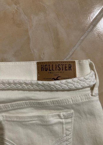 Hollister Hollister Mini Kemerli Kadın kot Şort