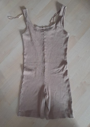 Zara şortlu tulum - Görsel 4