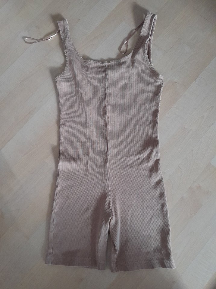 Zara şortlu tulum - Görsel 4