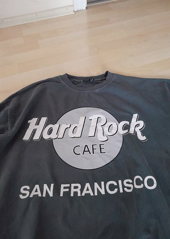 Gri Rock Punk Hard Rock Sweatshirt - Görsel 4