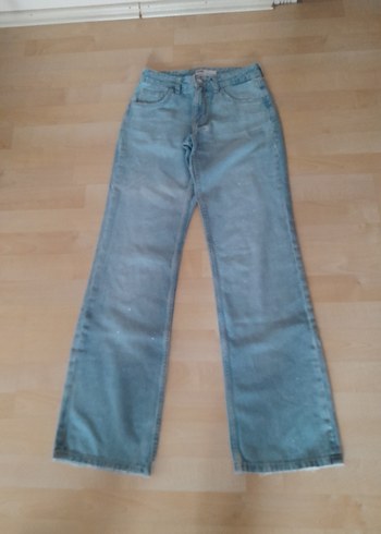 Bershka parıltılı simli pantolon - Görsel 2