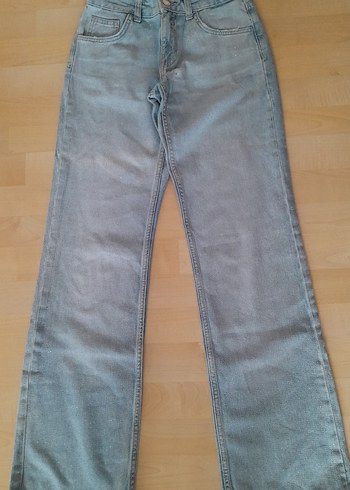 Bershka parıltılı simli pantolon - Görsel 4