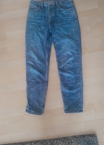 Bershka mom jean pantolon - Görsel 6