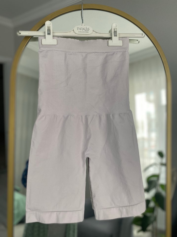 Beyaz Korse kısa tayt - Görsel 4