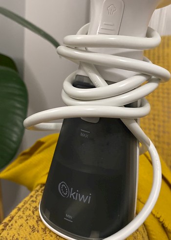 Beyaz Gri El Tipi Buharlı Ütü - Görsel 2