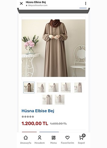 universal Beden Tesettür ferace elbise