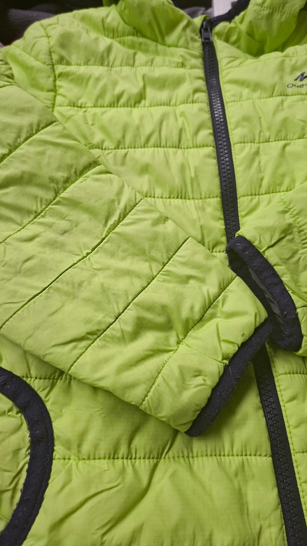 Yeşil Fermuarlı Erkek Çocuk Mont - Görsel 4