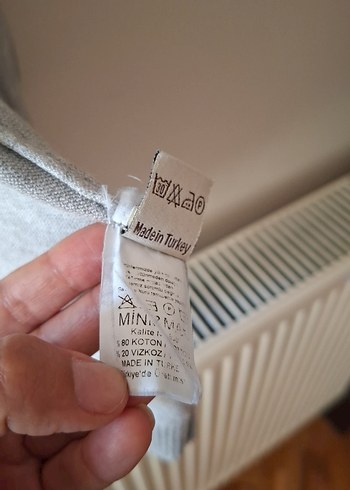 Gri Örgü Kadın Hırka V Yaka - Görsel 5