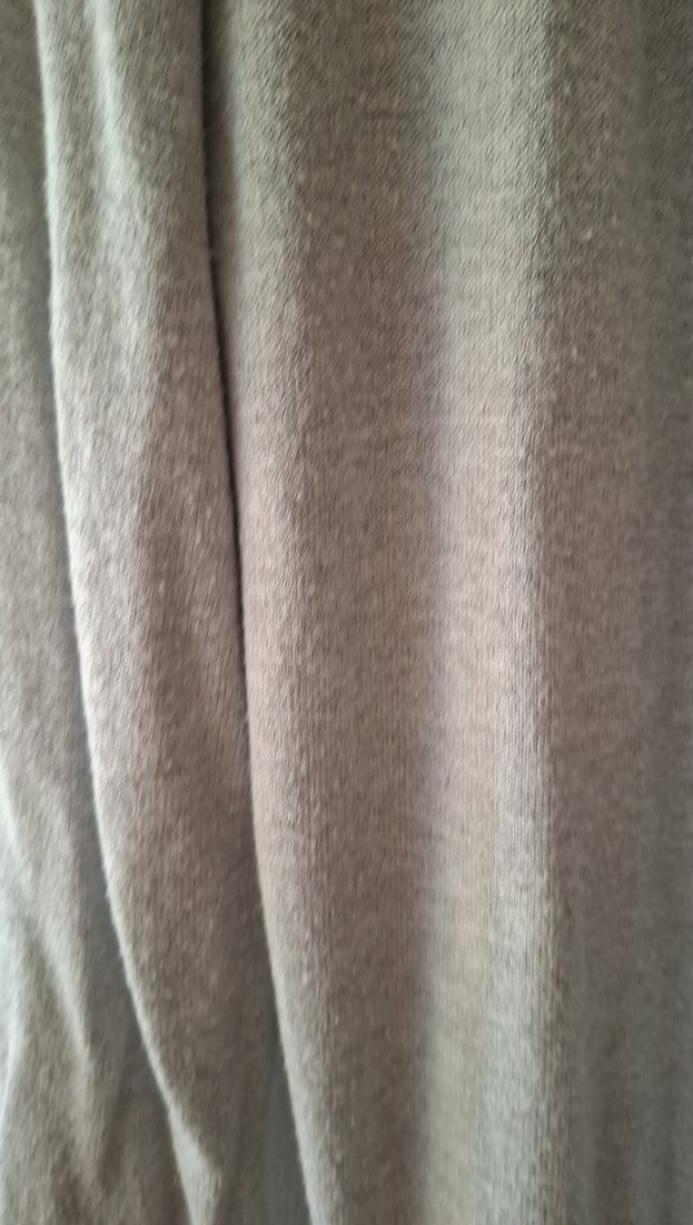 Gri Örgü Kadın Hırka V Yaka - Görsel 2