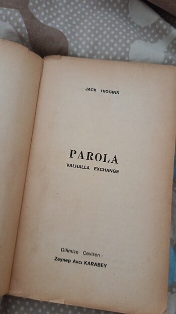 Jack Higgins - Parola - Görsel 3