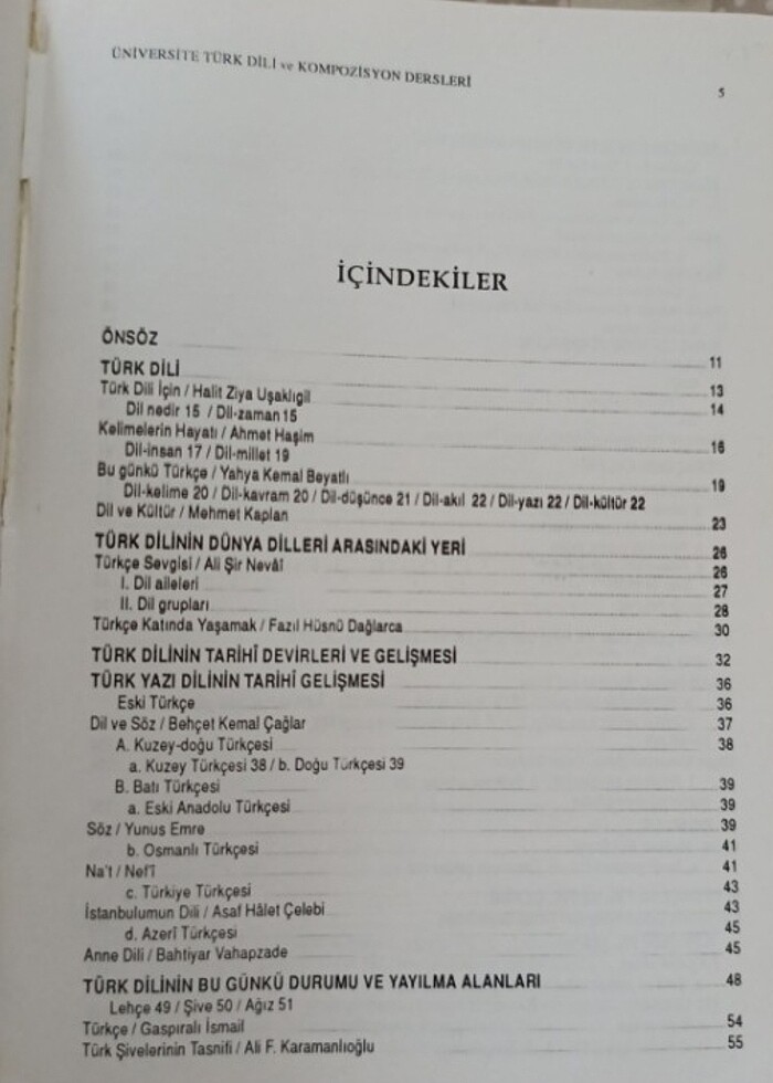 Üniversite Türk Dili ve Kompozisyon Dersleri - Görsel 3