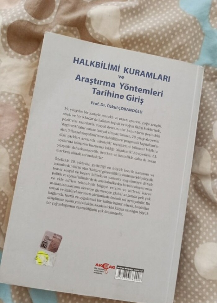 Prof. Dr. Özkul Çobanoğlu- Halkbilimi Kuramları ve Araştırma Yön - Görsel 5