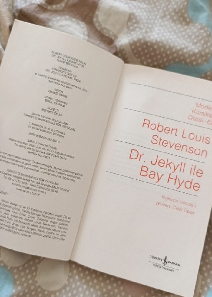 Robert Louis Stevenson - Dr. Jekyll ile Bay Hyde  - Görsel 2