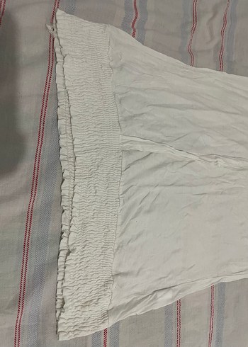 kısa kollu beyaz bluz - Görsel 2