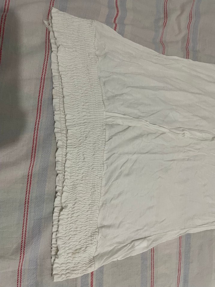 kısa kollu beyaz bluz - Görsel 2