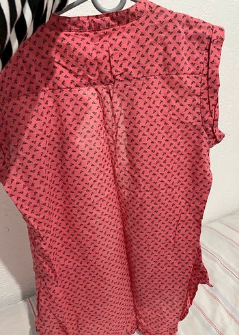 düğmeli kısa kollu gömlek - Görsel 2