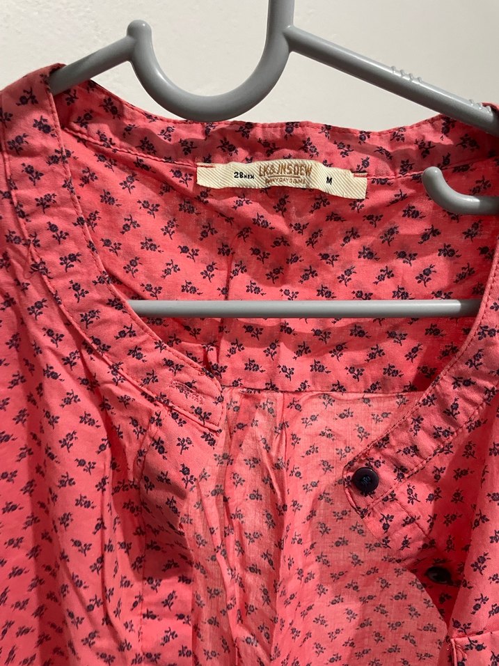 düğmeli kısa kollu gömlek - Görsel 3