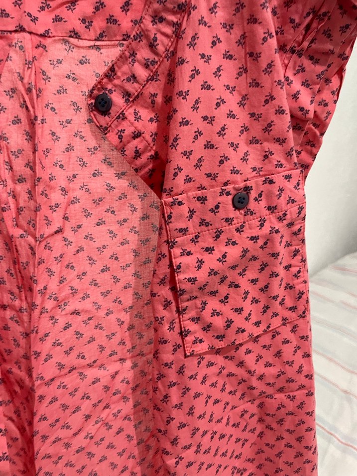 düğmeli kısa kollu gömlek - Görsel 4