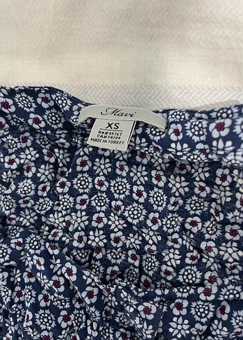 kısa kollu mavi elbise - Görsel 2