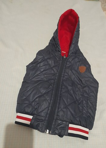 Kapüşonlu Fermuarlı 5 ,6  yaş Erkek Çocuk Mont - Görsel 6