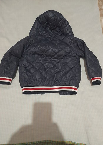Kapüşonlu Fermuarlı 5 ,6  yaş Erkek Çocuk Mont - Görsel 3