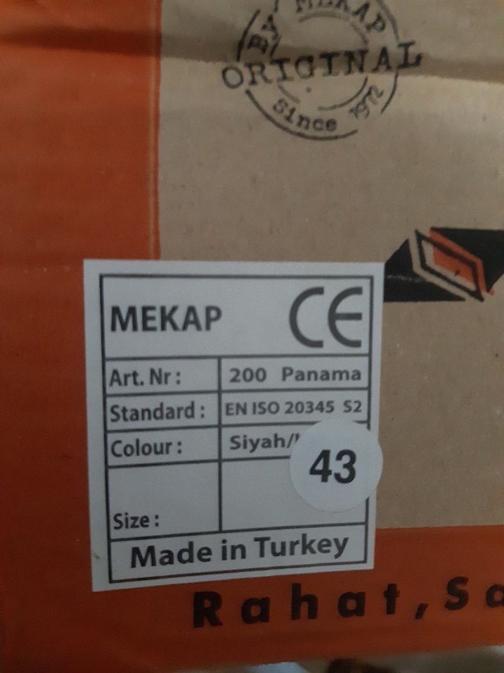 MEKAP Siyah Erkek Bot - Görsel 3