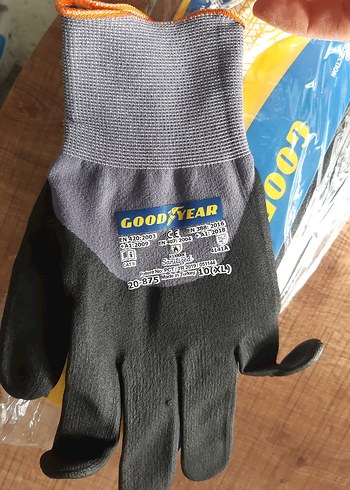 Goodyear Sarı Güvenlik Eldiveni 20-875 - Görsel 3
