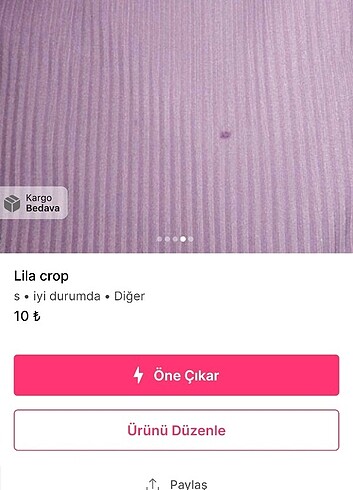 Diğer Askılı crop
