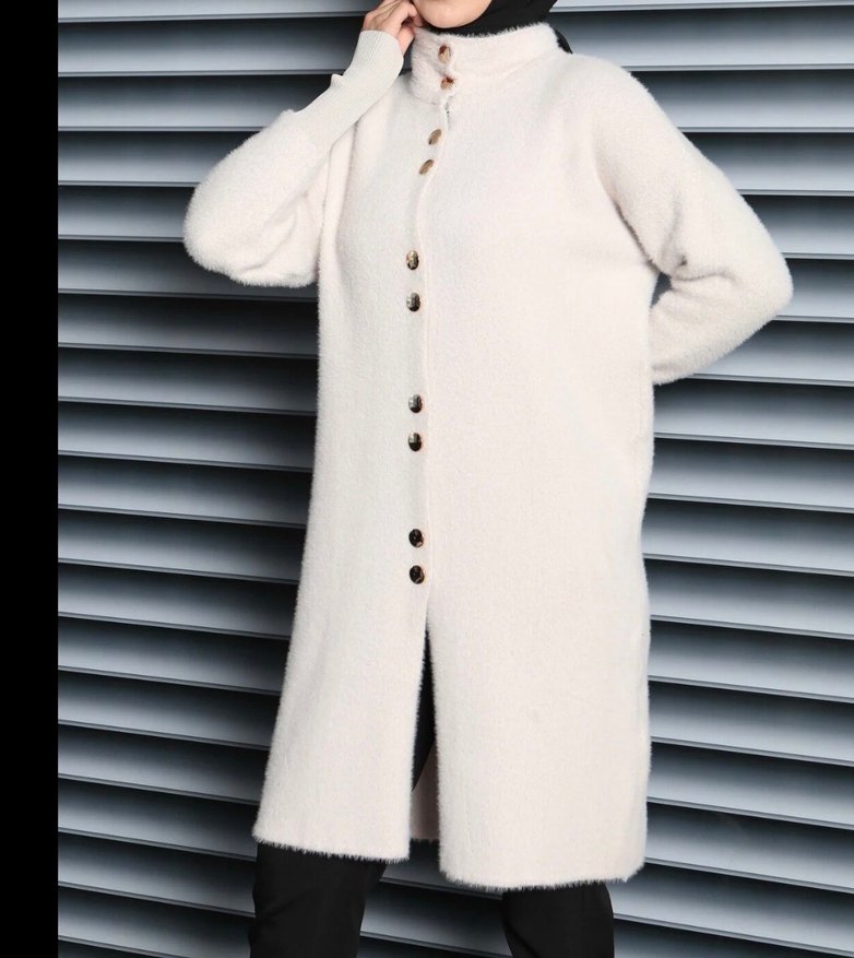 angora hırka yeni - Görsel 2