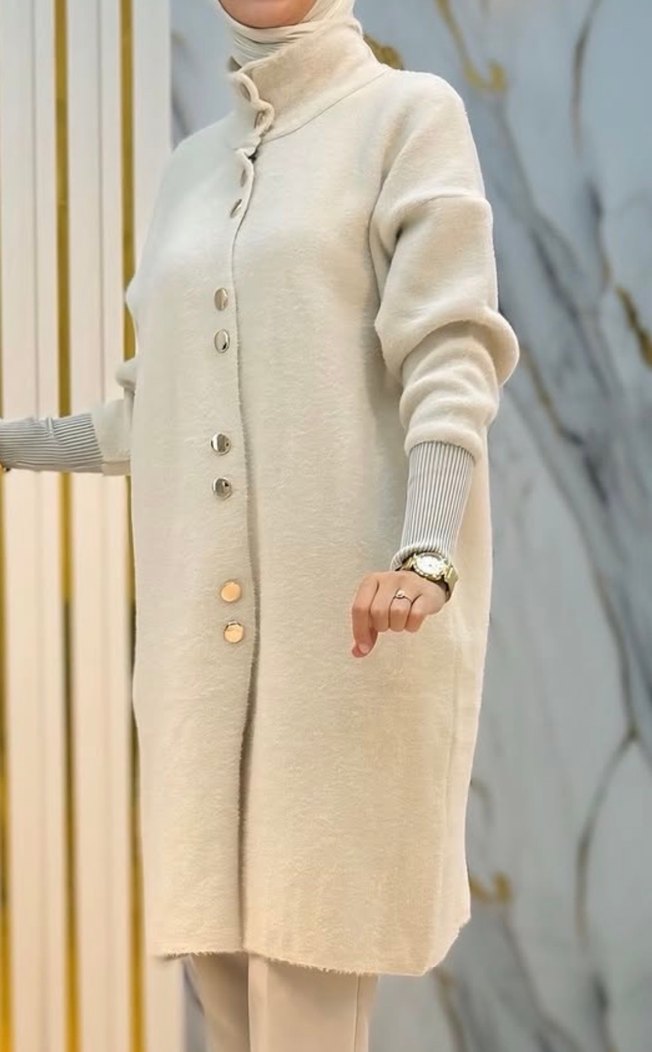 angora hırka yeni - Görsel 3