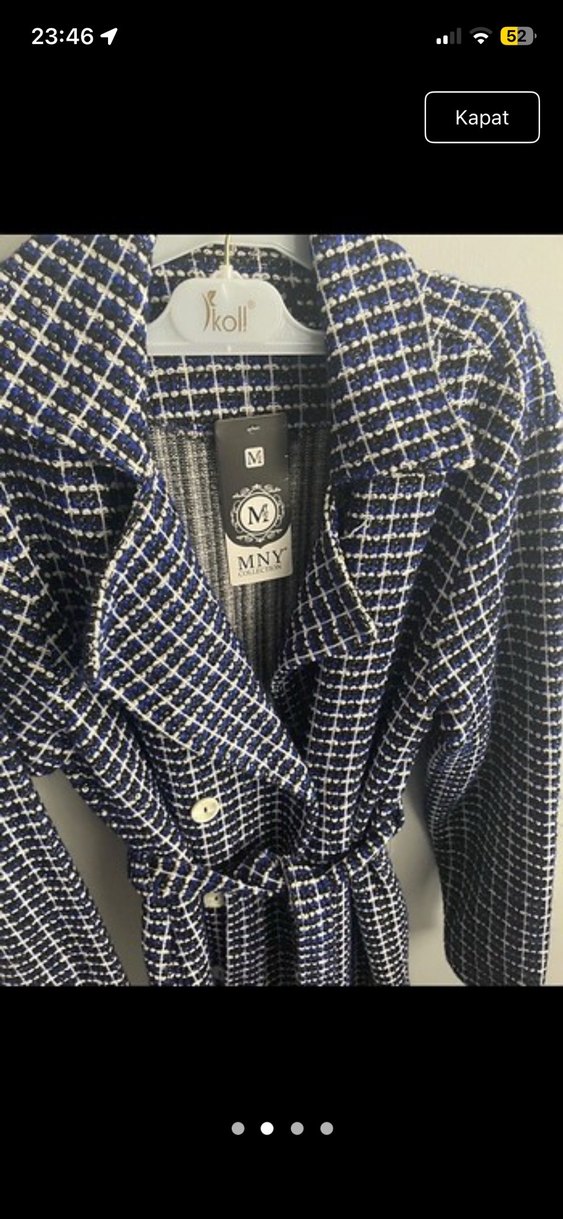 ekose trenç - Görsel 2