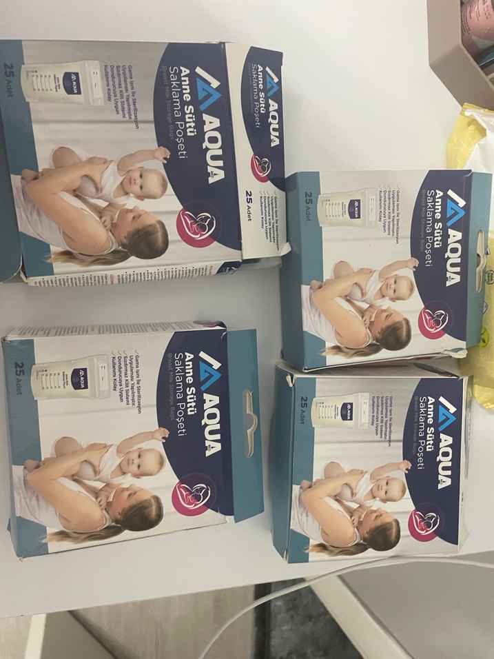 Anne Sütü Saklama Poşeti ve tırnak törpüsü - Görsel 2