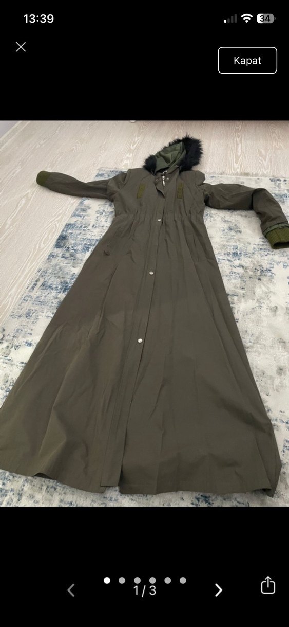 haki tam boy mont - Görsel 2