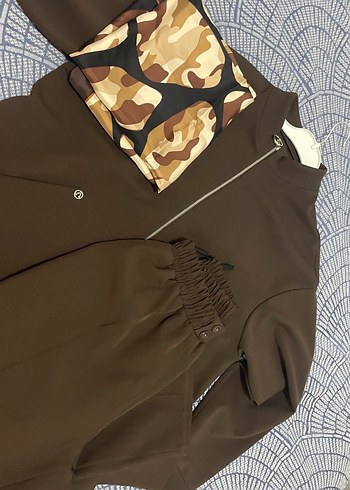 armine kap ipek eşarp pantolon takım - Görsel 8