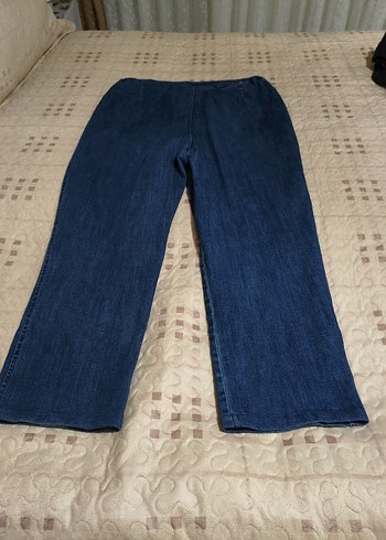 Kadın Lacivert Kot Pantolon - Görsel 5