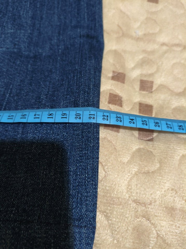 Kadın Lacivert Kot Pantolon - Görsel 4