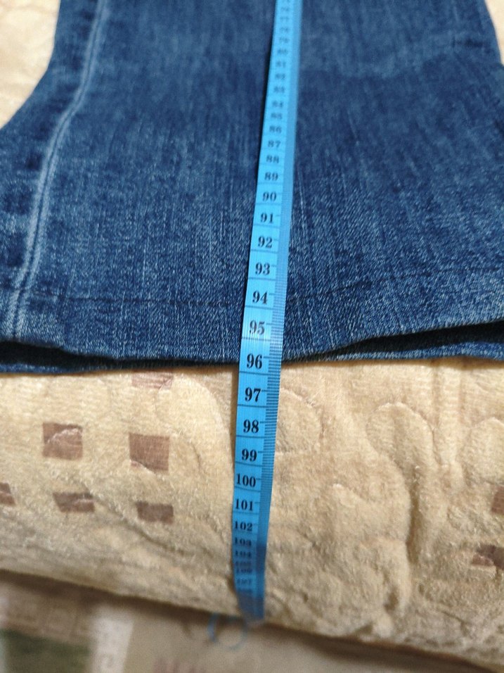 Kadın Lacivert Kot Pantolon - Görsel 3