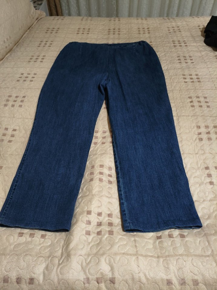 Kadın Lacivert Kot Pantolon - Görsel 5