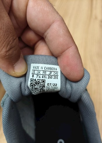 Adidas Gri Bağcıklı Erkek Spor Ayakkabı - Görsel 6