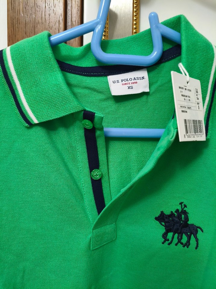 Uspa Yeşil Erkek Polo Yaka T-shirt - Görsel 3