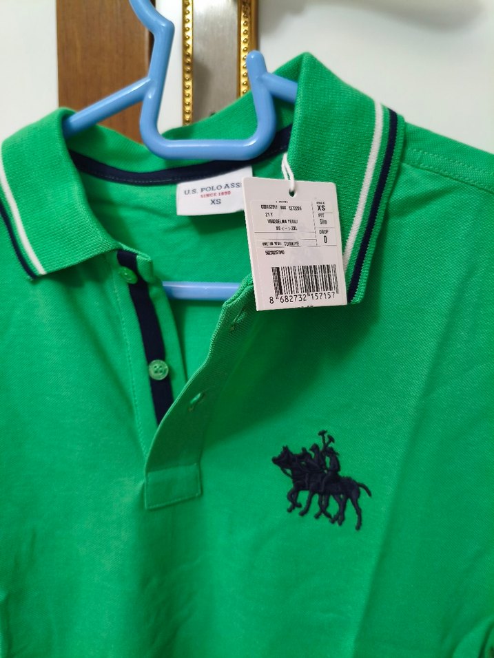 Uspa Yeşil Erkek Polo Yaka T-shirt - Görsel 2