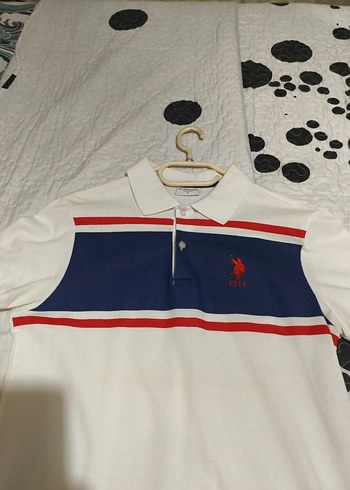 s Beden beyaz Renk Beyaz Kısa Kollu Polo Yaka Erkek Tişört