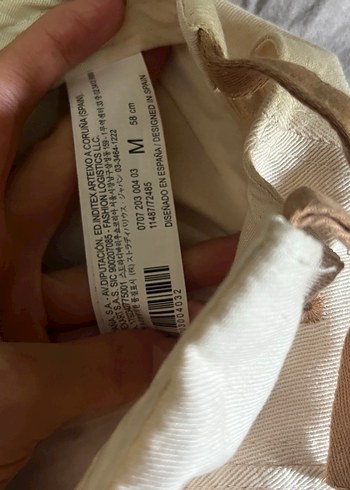 Bej Süet Kadın Şapka - Street Wear - Görsel 3