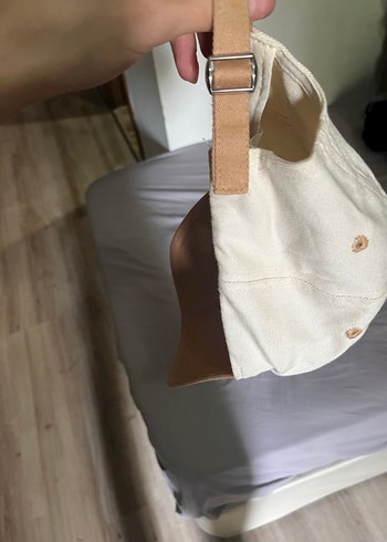 Bej Süet Kadın Şapka - Street Wear - Görsel 2