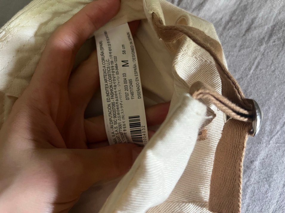 Bej Süet Kadın Şapka - Street Wear - Görsel 3