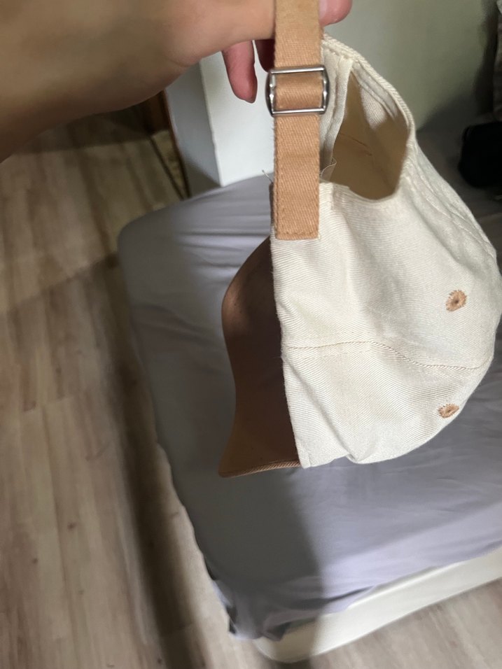 Bej Süet Kadın Şapka - Street Wear - Görsel 2